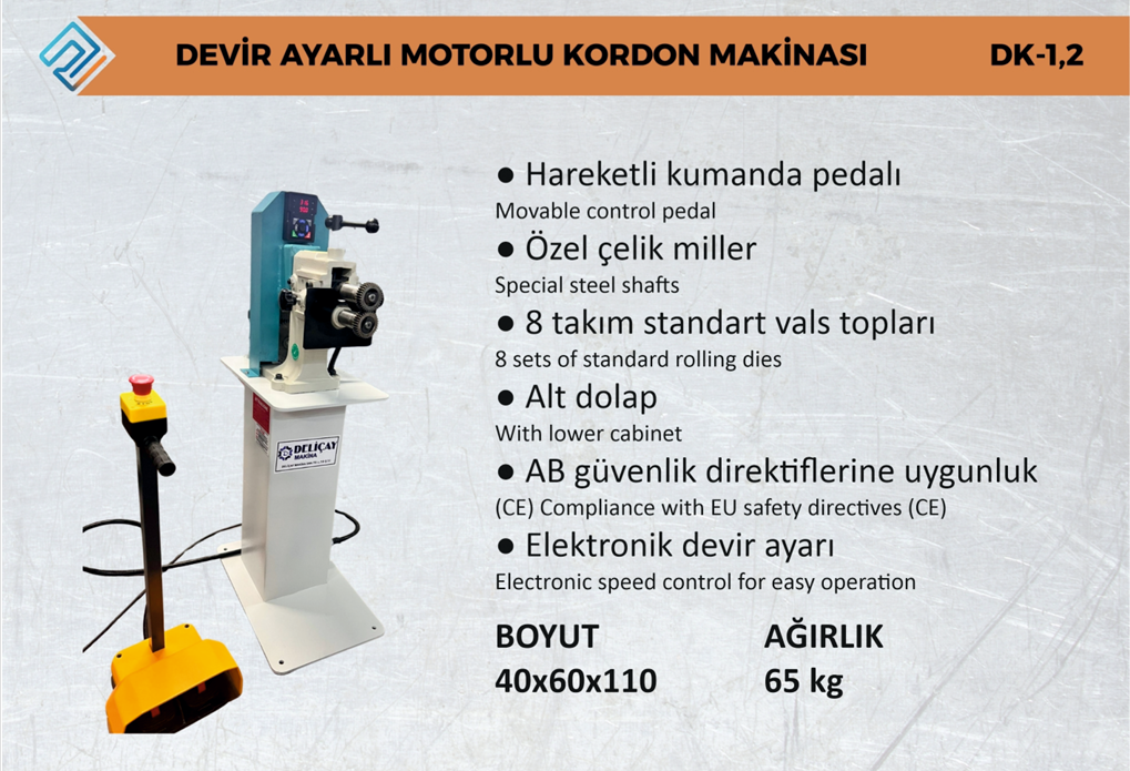 kordon makinesi bilgi görseli
